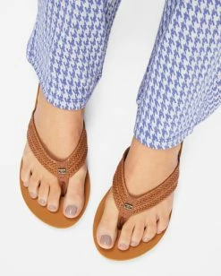 Cheap 🎉 Billabong Kai Braided 🩴 Sandals WHITE CAP 🎁 -Color of the season Shop jfotvbka billabongw ddz frt2 1