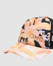 Top 10 ⌛ Billabong 👧 Girls' Tropical Punch Trucker Hat BLACK 😀 6 Top 10 ⌛ Billabong 👧 Girls' Tropical Punch Trucker Hat BLACK 😀 - Image 4