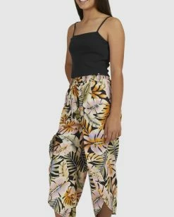 Top 10 ✨ Billabong 👧 Girls' Postcards Elastic Waist Pants MULTI 🎉 -Color of the season Shop ubgnp00101 billabongw mul dtl1 1