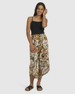 Top 10 ✨ Billabong 👧 Girls' Postcards Elastic Waist Pants MULTI 🎉 -Color of the season Shop ubgnp00101 billabongw mul frt1 1