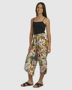 Top 10 ✨ Billabong 👧 Girls' Postcards Elastic Waist Pants MULTI 🎉 -Color of the season Shop ubgnp00101 billabongw mul sd1 1