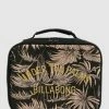 Cheapest 💯 Billabong Shaded Palms Insulated Lunch Box OFF BLACK 🔥 -Color of the season Shop ubjaa00138 billabongp ofb frt1