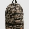 Brand new 😍 Billabong Shaded Palms Canvas 🎒 Backpack OFF BLACK ✔️ -Color of the season Shop ubjbp00126 billabongp ofb frt1
