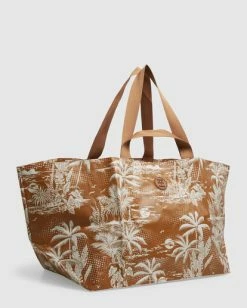 Buy ⭐ Billabong X Kollab Oversized Beach Bag RUST 🛒 -Color of the season Shop ubjbt00185 billabongp cnh0 sd1 1