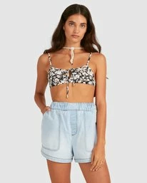 Best Pirce π Billabong The Strand Elastic Waist Denim Shorts LIGHT BLUE βοΈ 6 Best Pirce π Billabong The Strand Elastic Waist Denim Shorts LIGHT BLUE βοΈ - Image 4