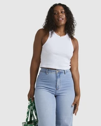 Buy 🥰 Billabong Jessie Tank Top BLACK 👏