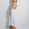 Best Pirce 🌟 Billabong Shore Thing Maxi 👗 Dress WHITE 🔔 -Color of the season Shop ubjwd00140 billabongm wht frt1