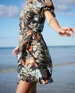 Wholesale π Billabong My Babylon Wrap π Dress BLACK π₯° 27 Wholesale π Billabong My Babylon Wrap π Dress BLACK π₯° -Color of the season Shop ubjwd00154 billabongl blk frt2 1