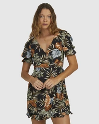 Wholesale π Billabong My Babylon Wrap π Dress BLACK π₯° 6 Wholesale π Billabong My Babylon Wrap π Dress BLACK π₯° - Image 4