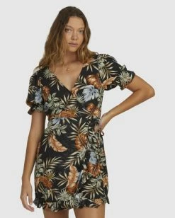 Wholesale π Billabong My Babylon Wrap π Dress BLACK π₯° 32 Wholesale π Billabong My Babylon Wrap π Dress BLACK π₯° -Color of the season Shop ubjwd00154 billabongw blk frt2 1