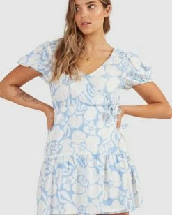 Best Sale ๐ Billabong Beyond Blue Wrap ๐ Dress SWEET BLUE ๐ 21 Best Sale ๐ Billabong Beyond Blue Wrap ๐ Dress SWEET BLUE ๐ -Color of the season Shop ubjwd00164 billabongw bka0 dtl1 1