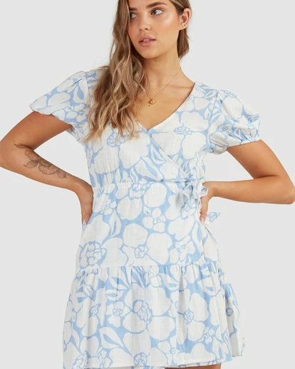 Best Sale ๐ Billabong Beyond Blue Wrap ๐ Dress SWEET BLUE ๐ 12 Best Sale ๐ Billabong Beyond Blue Wrap ๐ Dress SWEET BLUE ๐ - Image 10