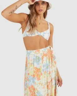 Best Pirce 🤩 Billabong Happy Hour Wrap 👗 Skirt MULTI 🎉 -Color of the season Shop ubjwk00113 billabongw mul dtl1 1