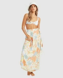 Best Pirce 🤩 Billabong Happy Hour Wrap 👗 Skirt MULTI 🎉 -Color of the season Shop ubjwk00113 billabongw mul frt2 1