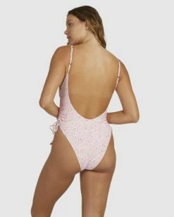 Best Sale 💯 Billabong Daisy Craze Eden One-Piece 🩱 Swimsuit PINK LADY ✨ -Color of the season Shop ubjx100129 billabongw mee0 bck1 1