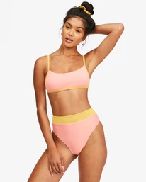 Hot Sale 🛒 Billabong Hi Life Billie Bralette 👙 Bikini Top SUNBURST ✔️