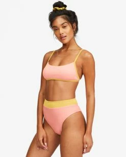 Hot Sale 🛒 Billabong Hi Life Billie Bralette 👙 Bikini Top SUNBURST ✔️ -Color of the season Shop ubjx300156 billabongw srt sd1 1