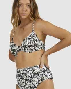 Budget 🧨 Billabong Bliss Fall Nova DD Bra 👙 Bikini Top BLACK 🧨 -Color of the season Shop ubjx300175 billabongw blk dtl1 1