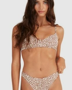 Outlet 🎉 Billabong Baby Cat V-Neck Bralette 👙 Bikini Top SALT CRYSTAL 💯 -Color of the season Shop ubjx300182 billabongw scs dtl1 1