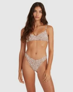 Outlet 🎉 Billabong Baby Cat V-Neck Bralette 👙 Bikini Top SALT CRYSTAL 💯 -Color of the season Shop ubjx300182 billabongw scs frt2 1