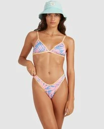 Promo 🤩 Billabong Mystic Beach Ceci Triangle 👙 Bikini Top MULTI 🔥