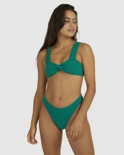 Deals ⭐ Billabong Terry Rib Kali Bralette 👙 Bikini Top TROPICAL GREEN 😀 -Color of the season Shop ubjx300297 billabongw gmc0 frt1 1