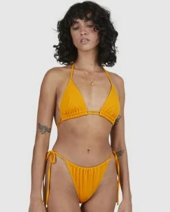 Best deal 👍 Billabong Love Myself Liv Slide Tall Triangle 👙 Bikini Top AMBER 🧨 -Color of the season Shop ubjx300298 billabongw amb dtl1 1