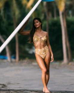 Cheap 🤩 Billabong Piccolo Coco Bralette 👙 Bikini Top MUSTARD GOLD ❤️ -Color of the season Shop ubjx300365 billabongl mug frt1 1