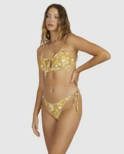 Cheap 🤩 Billabong Piccolo Coco Bralette 👙 Bikini Top MUSTARD GOLD ❤️ -Color of the season Shop ubjx300365 billabongw mug sd1 1