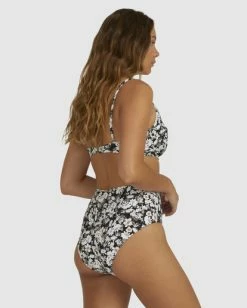 Best deal 🌟 Billabong Bliss Fall High Retro 👙 Bikini Bottoms BLACK 🤩 -Color of the season Shop ubjx400166 billabongw blk sd2 1