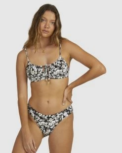 Best Pirce 💯 Billabong Bliss Fall Bondi 👙 Bikini Bottoms BLACK 🛒 -Color of the season Shop ubjx400167 billabongw blk frt2 1