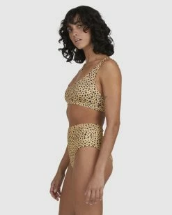 Best reviews of 🛒 Billabong Well Spotted Leopard Print Hawaii Retro 👙 Bikini Bottoms GOLD DUST 🧨 -Color of the season Shop ubjx400188 billabongw gdd sd1 1
