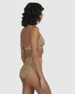 Best reviews of 🛒 Billabong Well Spotted Leopard Print Hawaii Retro 👙 Bikini Bottoms GOLD DUST 🧨 -Color of the season Shop ubjx400188 billabongw gdd sd2 1
