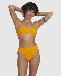 Promo 🎉 Billabong Love Myself Maui Rider High-Rise 👙 Bikini Bottoms AMBER ✔️ -Color of the season Shop ubjx400265 billabongw amb frt2 1
