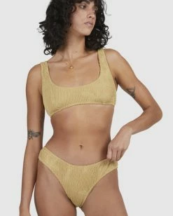 Promo 🤩 Billabong Verano Bondi 👙 Bikini Bottoms OLIVE 😉 -Color of the season Shop ubjx400267 billabongw olv dtl1 1