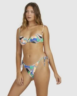 Deals ❤️ Billabong Chi Chi Hike Side-Tie 👙 Bikini Bottoms MULTI 💯 -Color of the season Shop ubjx400288 billabongw mul sd1 1