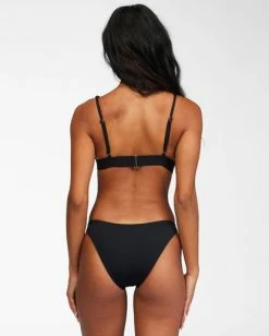 Promo ❤️ Billabong Sol Searcher High Point Tri 👙 Bikini Top BLACK PEBBLE 👏 -Color of the season Shop xt752bso billabongw bpb bck1 1